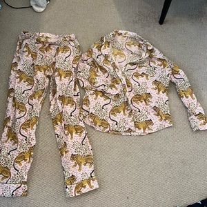 Printfresh Bagheera Long Sleep Set in blush